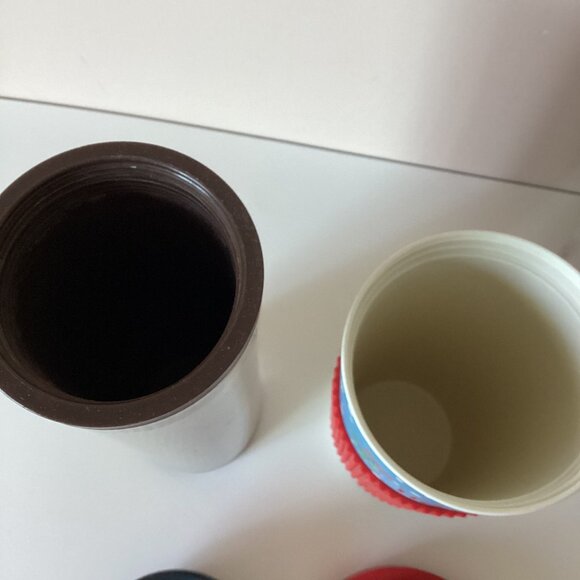 4 Starbucks Travel On-The-Go Mugs Water Tumblers Coffee Tea Hot Cold Drinks - Picture 5 of 9